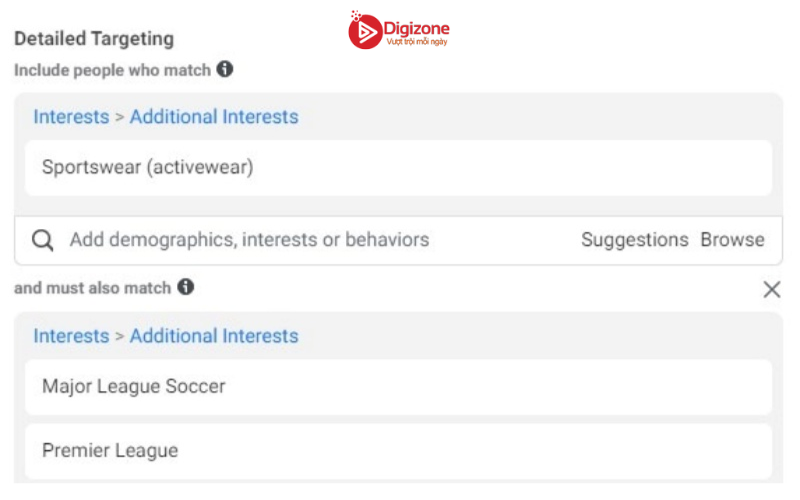 Hướng dẫn sử dụng Interest targeting để tối ưu quảng cáo Facebook 9 Kết hợp interest targeting với nhân khẩu học và hành vi