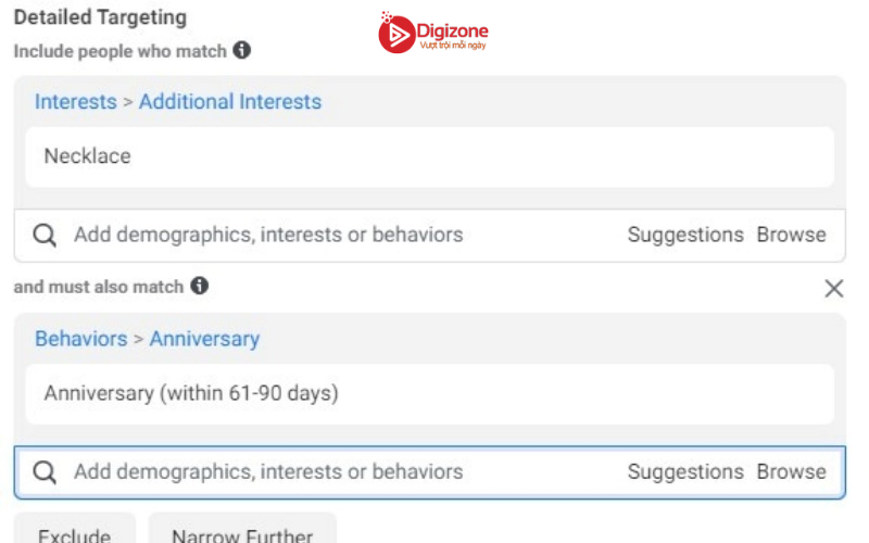 Hướng dẫn sử dụng Interest targeting để tối ưu quảng cáo Facebook 7 3. Cách nhắm mục tiêu cho Facebook interest targeting
